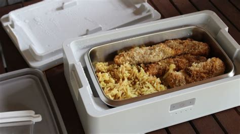 electric lunch box can reheat pasta|Steambox review: This heated lunch box can warm lunch on the .